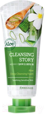 Пенка для умывания Welcos Cleansing Story Aloe (120г)