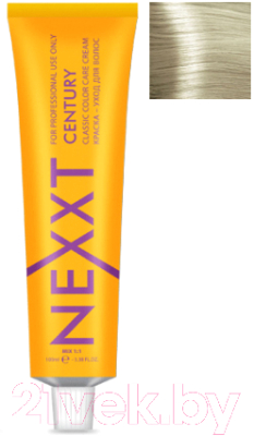 Крем-краска для волос Nexxt Professional Century 10.82 (светлый блондин махагоново-перламутровый)