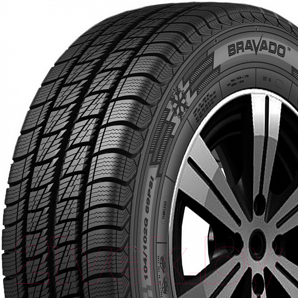 Зимняя шина Белшина Bravado Бел-293 185/75R16C 104/102Q (бескамерная)