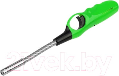 Пьезоэлектрическая газовая зажигалка СОКОЛ СК-302W / 61-0965 (зеленый)