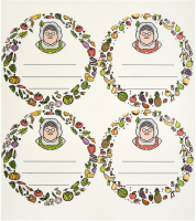 

Набор наклеек, 17358