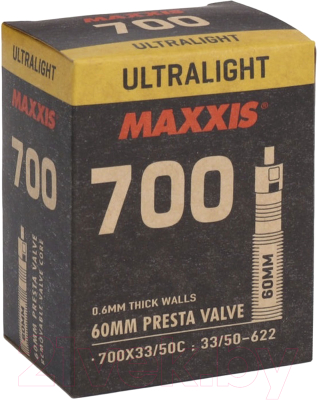 Камера для велосипеда Maxxis Ultralight 700x33/50C / EIB00141500