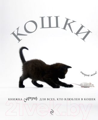 Книга Эксмо Кошки. Книжка-сюрприз для всех, кто влюблен в кошек (Рауфовна Т.)