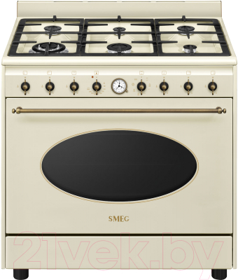 

Плита газовая Smeg, CO96GMP9