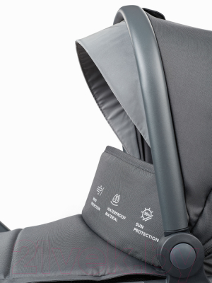 Изображение товара Детская универсальная коляска Happy Baby Mommer Pro 2 в 1 (Dark Grey)
