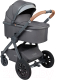 Миниатюра изображения товара Детская универсальная коляска Happy Baby Mommer Pro 2 в 1 (Dark Grey)