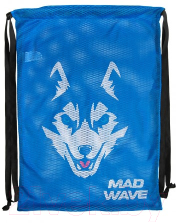 Мешок для обуви Mad Wave Husky (синий) — фото 2
