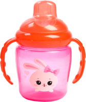 

Поильник Mum&Baby, Зайка Полли с мягким носиком / 4594870