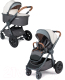 Миниатюра изображения товара Детская универсальная коляска Happy Baby Mommer Pro 2 в 1 (Beige)