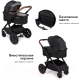 Миниатюра изображения товара Детская универсальная коляска Happy Baby Mommer Pro 2 в 1 (Dark Grey)