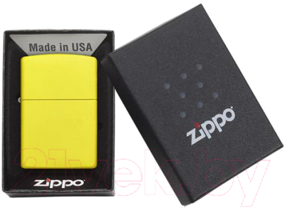 Зажигалка Zippo Classic / 24839 (желтый)