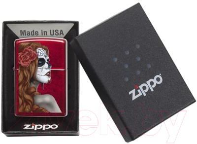 Зажигалка Zippo Classic / 28830 (красный)