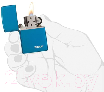 Зажигалка Zippo Classic / 20446ZL (синий)