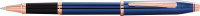 Ручка-роллер имиджевая Cross Selectip Century II / AT0085-138 (синий/розовое золото) - 