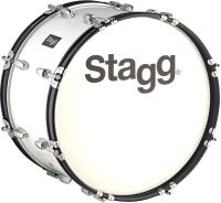 Бас-барабан Stagg MABD-2412 (с ремнем и колотушкой) - 