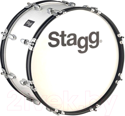 Бас-барабан Stagg MABD-2412 (с ремнем и колотушкой)