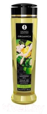Эротическое массажное масло Shunga Organic Green Tea / 1311 (240мл )