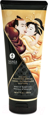 Крем для тела Shunga Для массажа с ароматом Миндаля / 4112 (200мл )