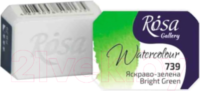 

Акварельная краска ROSA, Зеленый, Gallery 739 / 343739