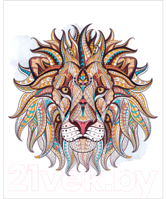 

Картина по номерам Остров Сокровищ, Этнический лев / 663347