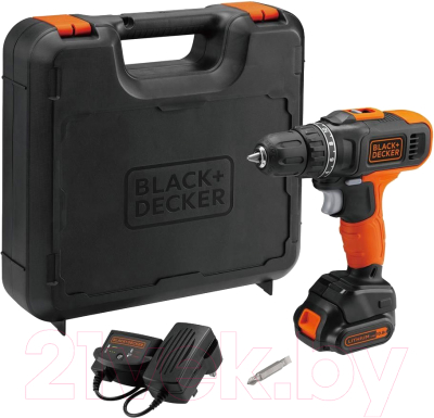 

Аккумуляторная дрель-шуруповерт Black & Decker, BCD7122CK-RU