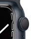 Миниатюра изображения товара Умные часы Apple Watch Series 7 GPS 41mm / MKMX3 (алюминий черный/темная ночь)