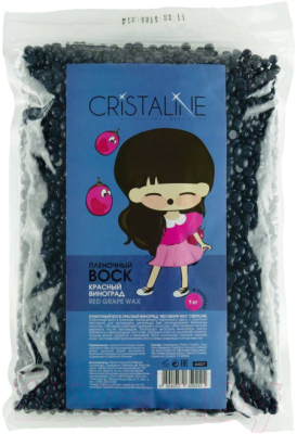

Воск для депиляции Cristaline, Red Grape Wax Пленочный в гранулах / 404227