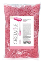 Воск для депиляции Cristaline Пленочный Розовый / 404235П (1кг ) - 
