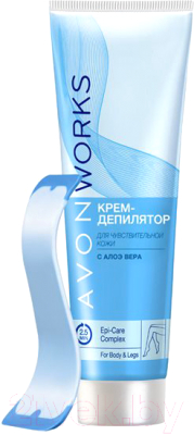Крем для депиляции Avon Безупречная гладкость Для чувствительной кожи (100мл)
