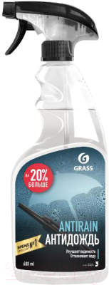 Очиститель стекол Grass Antirain / 110401 (600мл)