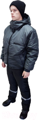 Куртка рабочая РадимичСнаб Пилот утепленная (р-р 52-54/170-176, темно-серый)
