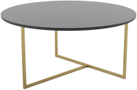 Журнальный столик Калифорния мебель Маджоре Glass (черный) - 