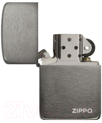 Зажигалка Zippo 1941 Replica Black Matte / 24485 (черный матовый)