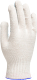 Перчатки защитные BVB Perch/White с ПВХ вкраплениями (белый) - 