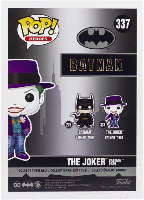 Фигурка коллекционная Funko POP! Heroes DC Batman 1989 Joker w/Hat Chase 47709 / Fun2549587