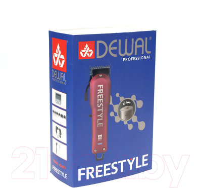 Машинка для стрижки волос Dewal Freestyle 03-077  (красный)
