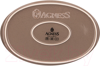 Форма для запекания Agness 777-087 (серый)