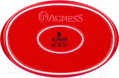 Форма для запекания Agness 777-084 (красный)