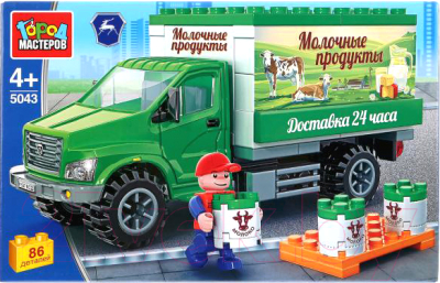 

Конструктор Город мастеров, ГАЗ Некст кунг / 5043-KK