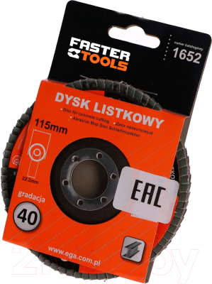 

Шлифовальный круг Faster Tools, 1652