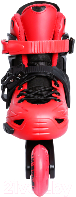 Роликовые коньки Powerslide 2021 Khaan Junior LTD / 940671 (р-р 39-42, Black/Red)