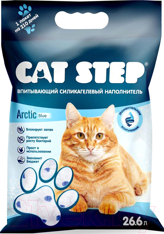Наполнитель для туалета Cat Step Arctic Blue / 20363020
