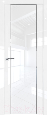 

Дверь межкомнатная ProfilDoors, 8L зпп Eclipse B-ответка 190 R 80x200