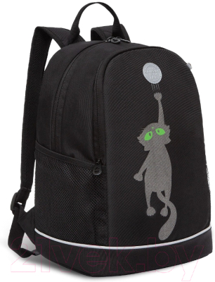 Школьный рюкзак Grizzly RG-263-8 (черный)