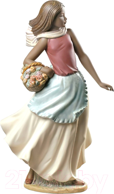 

Статуэтка Lladro, Gres Корзина с цветами / 02012024