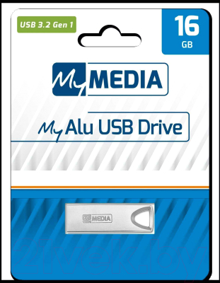 Usb flash накопитель MyMedia MyAlu USB 3.2 FlashDrive 128GB / 69278