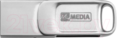 

Usb flash накопитель MyMedia, MyDual USB 2.0+Type-C FlashDrive 32GB / 69266