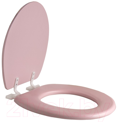Сиденье для унитаза АкваЛиния 1-002 (розовый)