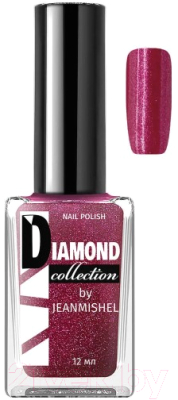

Лак для ногтей Jeanmishel, Розовый;бордовый, Diamond №524