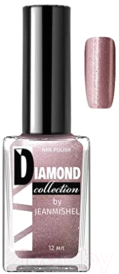 

Лак для ногтей Jeanmishel, Розовый;бежевый, Diamond №535